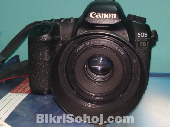 Canon 5D mark 2 with prime lense
